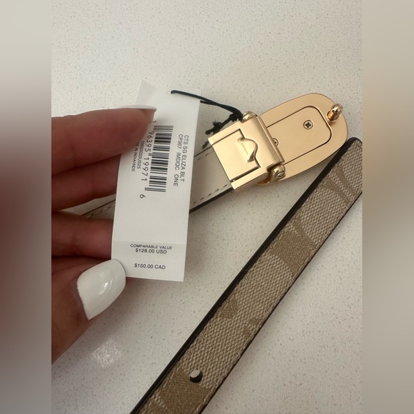 Coach belt,original style, women’s- Small NWT - Picture 5 of 6